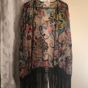 Printed Kimono